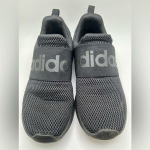 Mens Gym Shoes Size 9 Black ADIDAS Sneakers Slip On Cloud Foam Running Walking